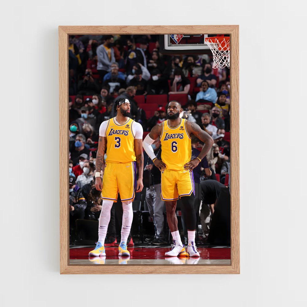 Poster L'Empire de Los Angeles – affiche Basketball (vue 4)